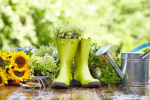 Reusable landscaping materials being prepared for charity donation